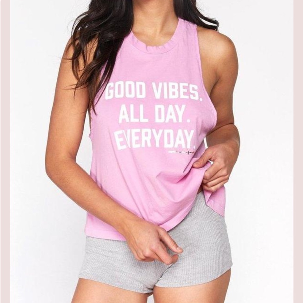 Spiritual Gangster good vibes all day swing tank NWT!!